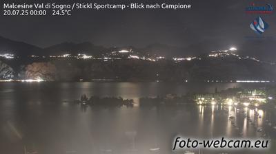 immagine della webcam nei dintorni di San Zeno di Montagna: webcam Malcesine
