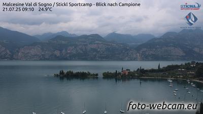 immagine della webcam nei dintorni di Novezza: webcam Malcesine