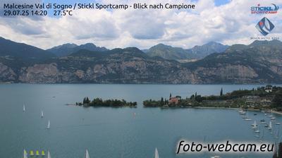 immagine della webcam nei dintorni di Avio: webcam Malcesine