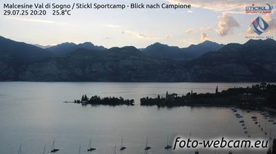 immagine della webcam nei dintorni di Bezzecca: webcam Malcesine