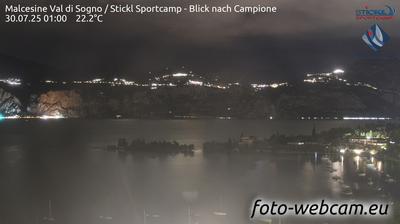 immagine della webcam nei dintorni di San Zeno di Montagna: webcam Malcesine