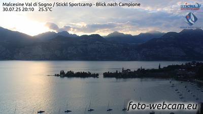 immagine della webcam nei dintorni di Tiarno di Sopra: webcam Malcesine