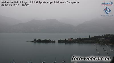 immagine della webcam nei dintorni di Passo delle Fittanze: webcam Malcesine