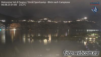 immagine della webcam nei dintorni di Erbezzo: webcam Malcesine