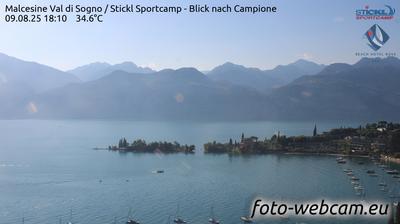 immagine della webcam nei dintorni di Limone sul Garda: webcam Malcesine