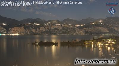 immagine della webcam nei dintorni di Tiarno di Sotto: webcam Malcesine