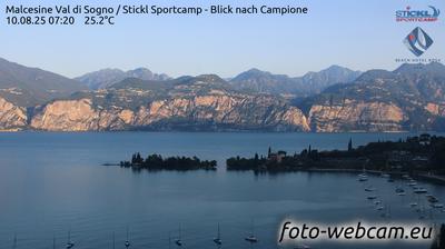immagine della webcam nei dintorni di Tremosine sul Garda: webcam Malcesine
