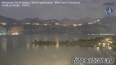 immagine della webcam nei dintorni di Magasa: webcam Malcesine