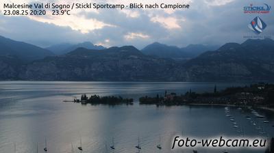 immagine della webcam nei dintorni di Molina di Ledro: webcam Malcesine