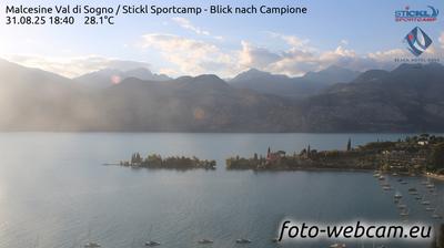immagine della webcam nei dintorni di Brentonico: webcam Malcesine