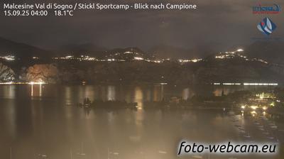 immagine della webcam nei dintorni di Riva del Garda: webcam Malcesine