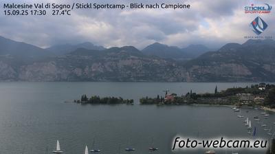 immagine della webcam nei dintorni di Gargnano: webcam Malcesine