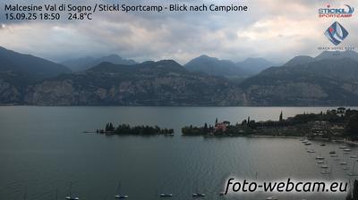 immagine della webcam nei dintorni di Tignale: webcam Malcesine