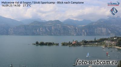 immagine della webcam nei dintorni di Caprino Veronese: webcam Malcesine