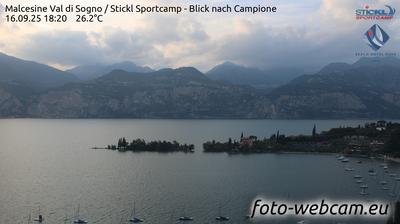 immagine della webcam nei dintorni di Caprino Veronese: webcam Malcesine