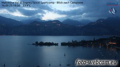 immagine della webcam nei dintorni di Caprino Veronese: webcam Malcesine