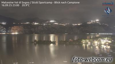 immagine della webcam nei dintorni di Ledro: webcam Malcesine