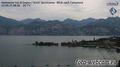 immagine della webcam nei dintorni di Erbezzo: webcam Malcesine