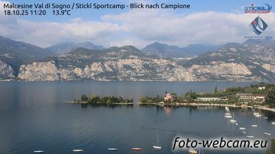 immagine della webcam nei dintorni di Tremosine sul Garda: webcam Malcesine