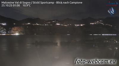 immagine della webcam nei dintorni di San Giacomo di Brentonico: webcam Malcesine
