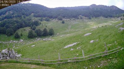 Preview delle webcam di Budoia › Nord-Ovest: Friuli Venezia Giulia - Monte Pietins da Casera Campo