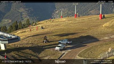 immagine della webcam nei dintorni di Castello Tesino: webcam Alpe Cermis
