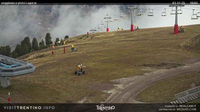 immagine della webcam nei dintorni di Passo Brocon: webcam Alpe Cermis