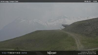 immagine della webcam nei dintorni di Predazzo: webcam Pampeago