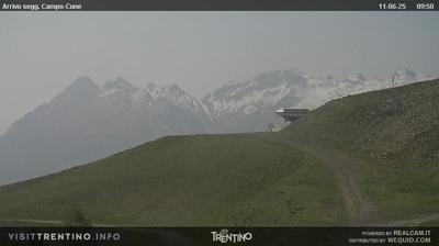 immagine della webcam nei dintorni di Ski center Latemar: webcam Pampeago