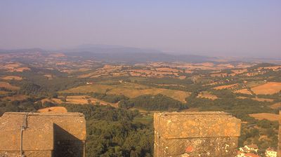 immagine della webcam nei dintorni di Castell'Azzara: webcam Manciano