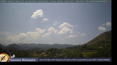 immagine della webcam nei dintorni di Sant'Oliva Pontecorvo: webcam Pico