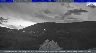 immagine della webcam nei dintorni di Gaeta: webcam Pico