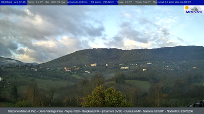 immagine della webcam nei dintorni di Isola del Liri: webcam Pico