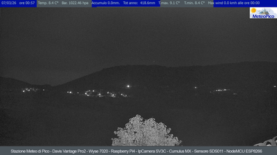 immagine della webcam nei dintorni di Pontecorvo: webcam Pico