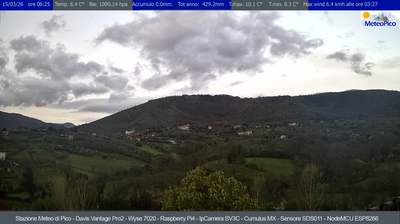 immagine della webcam nei dintorni di Castelliri: webcam Pico