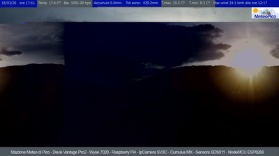 immagine della webcam nei dintorni di Sora: webcam Pico