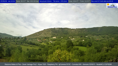 immagine della webcam nei dintorni di Gaeta: webcam Pico