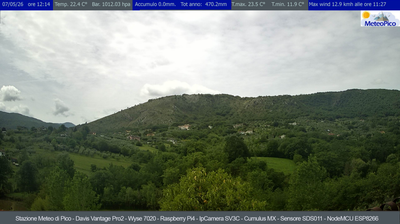 immagine della webcam nei dintorni di Gaeta: webcam Pico