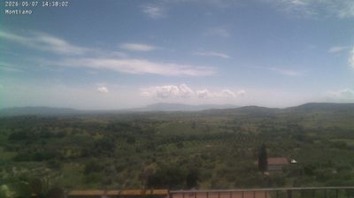 immagine della webcam nei dintorni di Castiglione della Pescaia: webcam Monte Bottigli