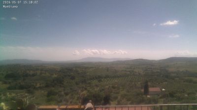 immagine della webcam nei dintorni di Castiglione della Pescaia: webcam Monte Bottigli