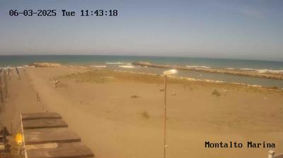 immagine della webcam nei dintorni di Manciano: webcam Montalto di Castro