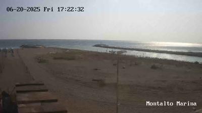 immagine della webcam nei dintorni di Allumiere: webcam Montalto Marina