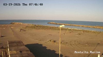 immagine della webcam nei dintorni di Valentano: webcam Montalto Marina
