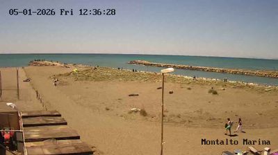 immagine della webcam nei dintorni di Montalto di Castro: webcam Montalto Marina