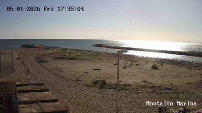 immagine della webcam nei dintorni di Civitavecchia: webcam Montalto Marina