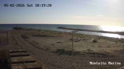 immagine della webcam nei dintorni di Montalto di Castro: webcam Montalto Marina