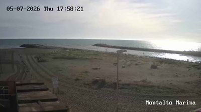 immagine della webcam nei dintorni di Valentano: webcam Montalto Marina