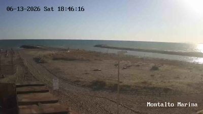 immagine della webcam nei dintorni di Capodimonte: webcam Montalto Marina