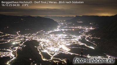 immagine della webcam nei dintorni di Merano: webcam Tirolo