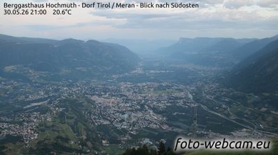 immagine della webcam nei dintorni di Merano: webcam Tirolo